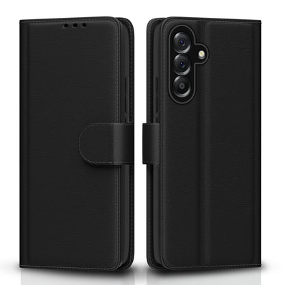 Black Wallet mobile flip cover for Samsung A37 5G – Pikkme