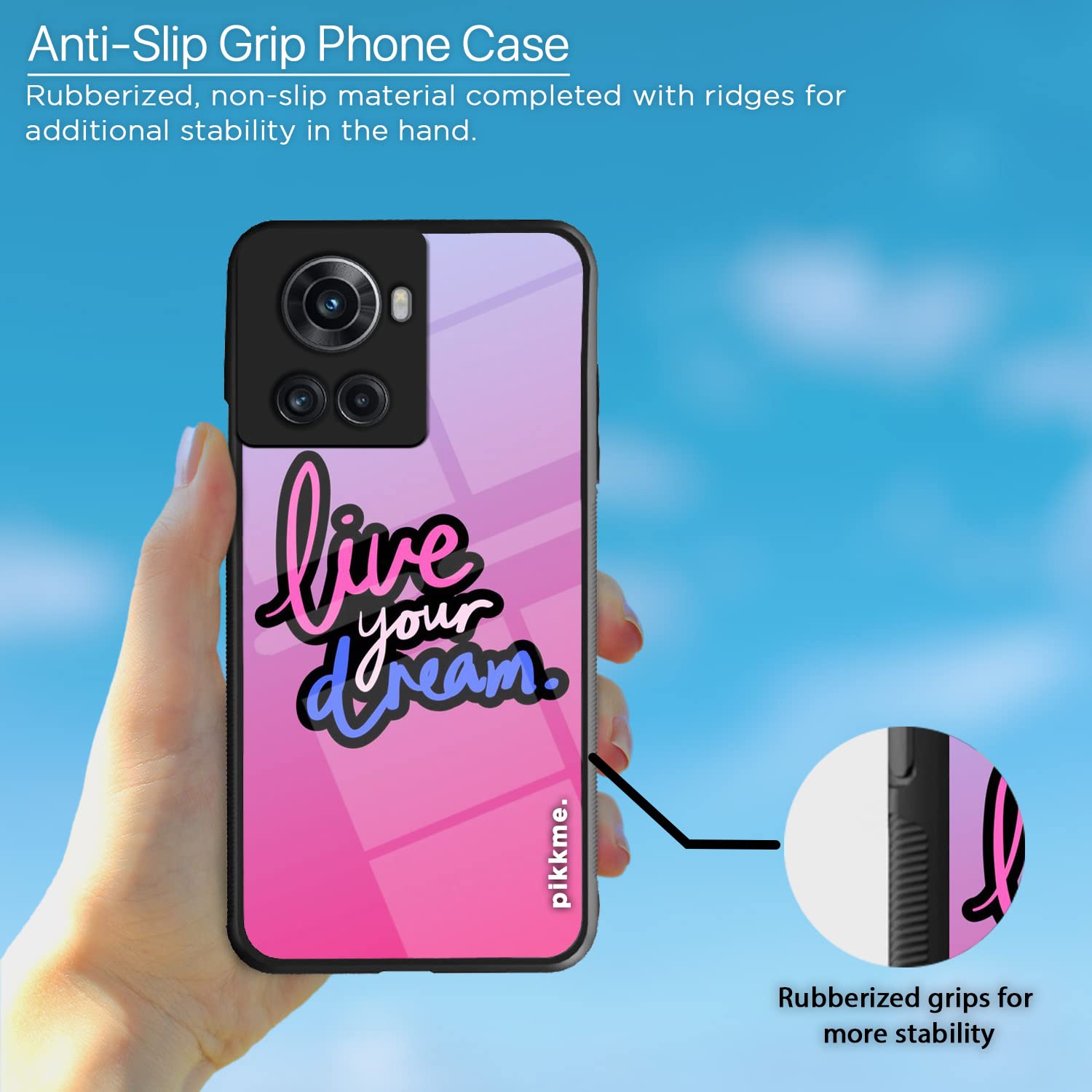 Pikkme Hybrid mobile cover for OnePlus 10R – photo 5