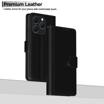 Realme 15T/Narzo 90 5G wallet flip cover in black by Pikkme – photo 2