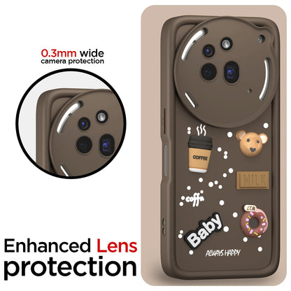 Pikkme Nothing Phone 3a Pro 5G/3D brown back cover – photo 5
