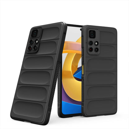 Black Liquid Silicone mobile back cover for Redmi Note 11T/Poco M4 Pro 5G – Pikkme