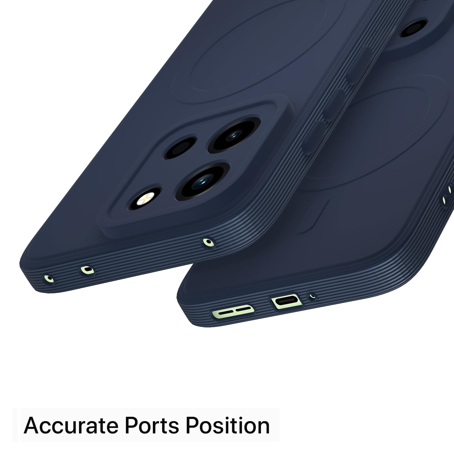 OnePlus Nord 6 5G mobile back cover in blue by Pikkme – photo 4