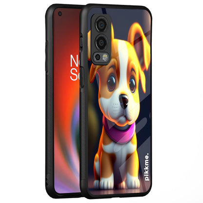 Pikkme Dog mobile back cover for OnePlus Nord 2 5G