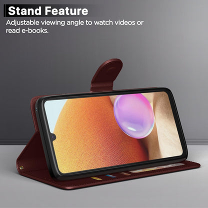 Brown flip cover for Samsung A32 – Pikkme – photo 3