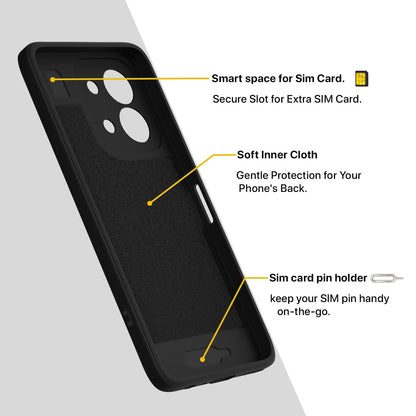 Black MagSafe phone cover for Redmi 15C 5G – Pikkme – photo 6