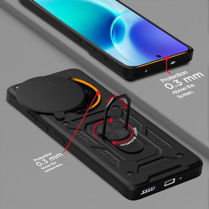 Vivo X300 5G/360 D10 Camera Shield mobile back cover in black by Pikkme – photo 4