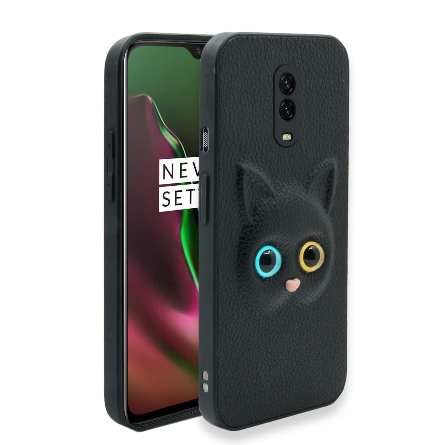 Black back cover for OnePlus 7 – Pikkme