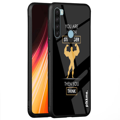 Pikkme Redmi Note 8 Hybrid back cover