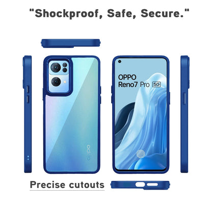 Oppo Reno 7 Pro 5G Chrome mobile back cover in indigo by Pikkme – photo 3