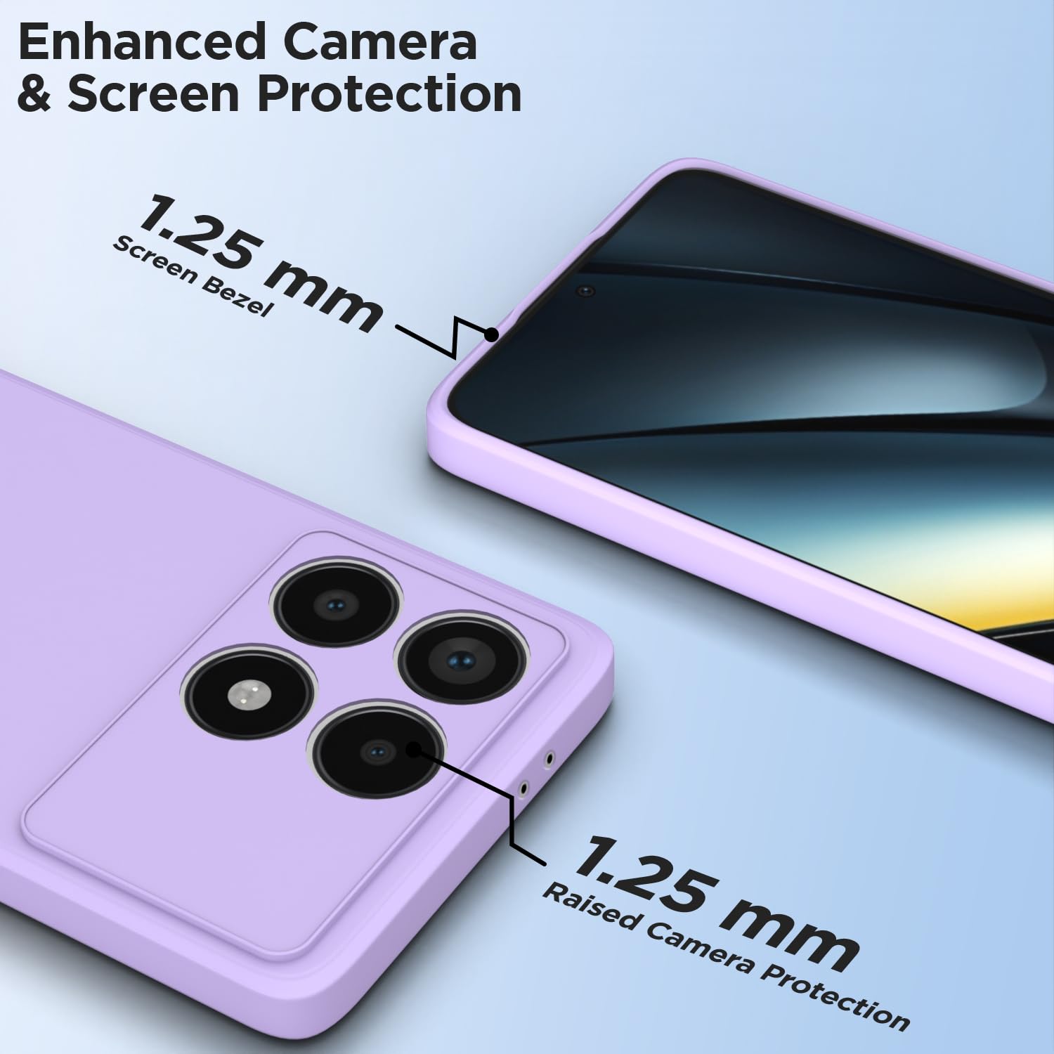Pikkme Poco F6 Pro 5G purple phone cover – photo 6