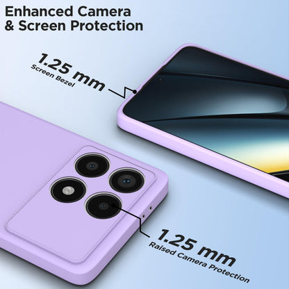 Poco F6 Pro 5G Matte phone cover in purple by Pikkme – photo 6