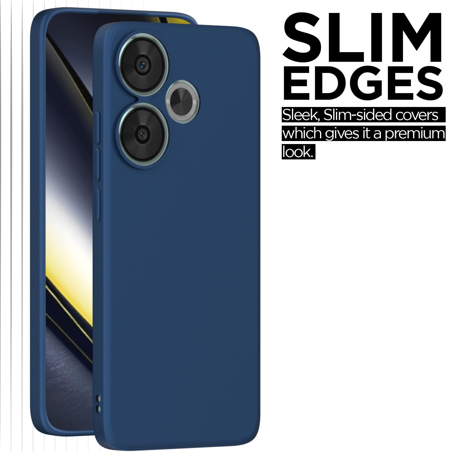 Pikkme Poco F6 5G blue back cover – photo 7