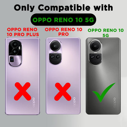 Pikkme Oppo Reno 10 5G black flower flip cover – photo 2