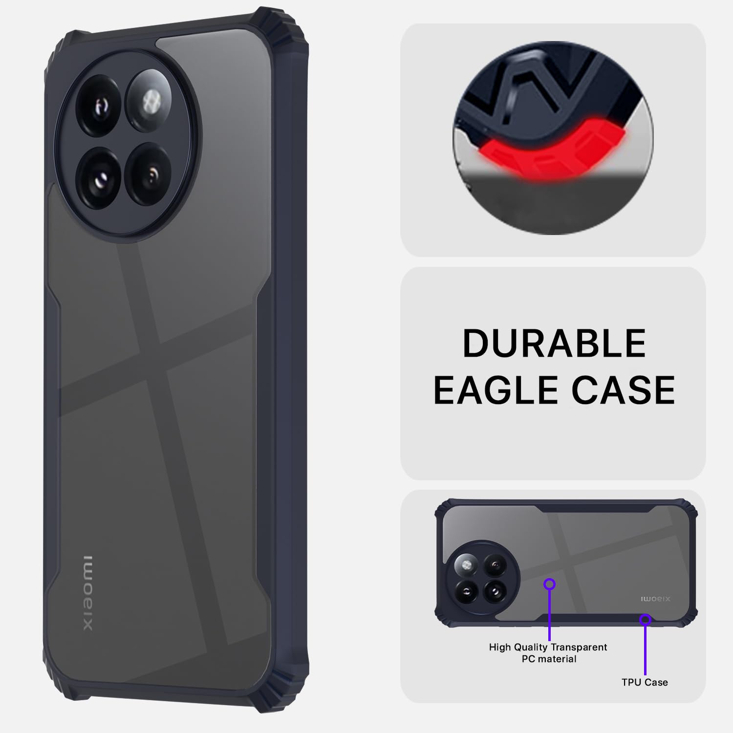 Pikkme Xiaomi Civi 4 Pro/14 Civi 5G blue mobile back cover – photo 5