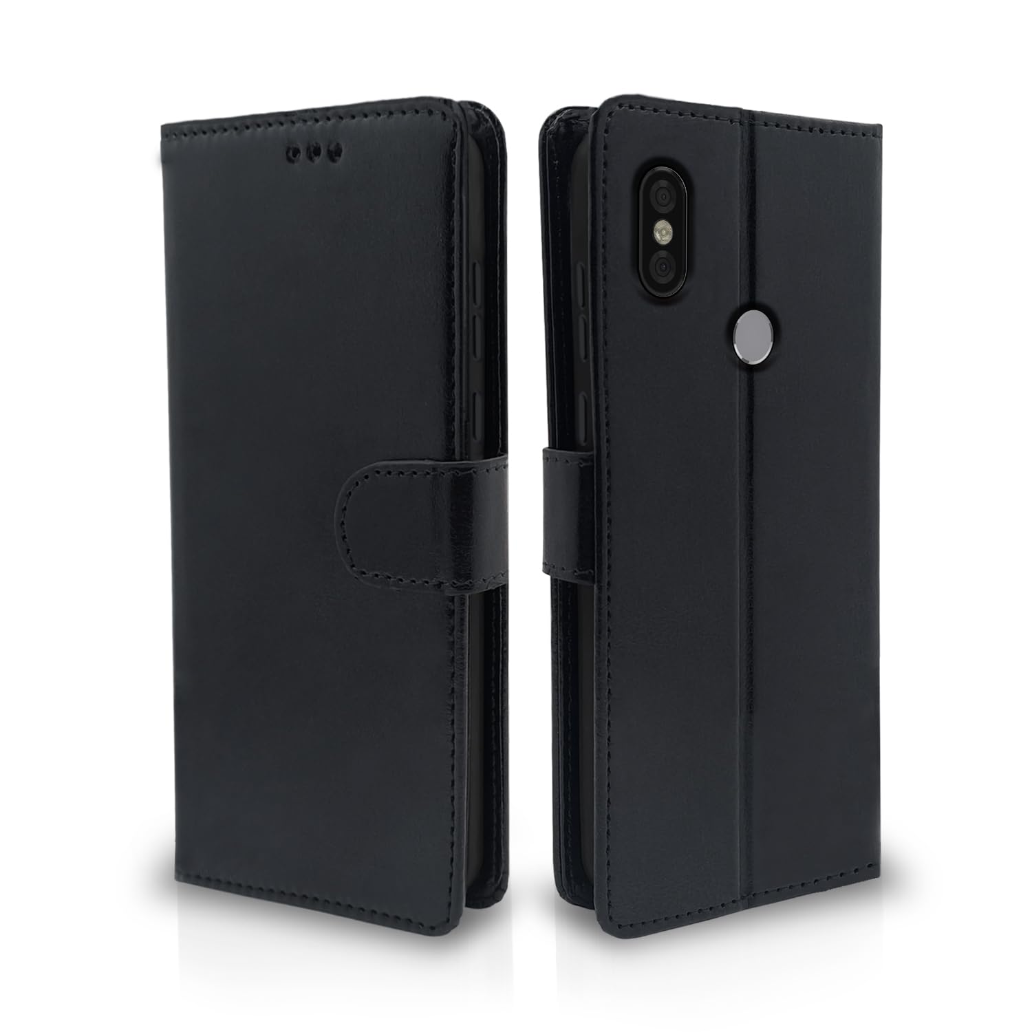 Redmi Y2 flip cover in black by Pikkme