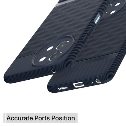 Pikkme Vivo Y58 5G / Vivo T3x 5G / Vivo Y200i 5G  Gencase Back Cover (Blue)