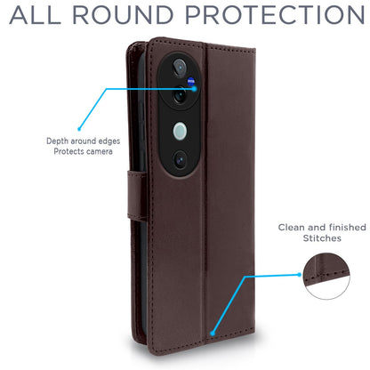 Coffee mobile flip cover for Vivo V40/V40 Pro/T3 Ultra 5G – Pikkme – photo 4