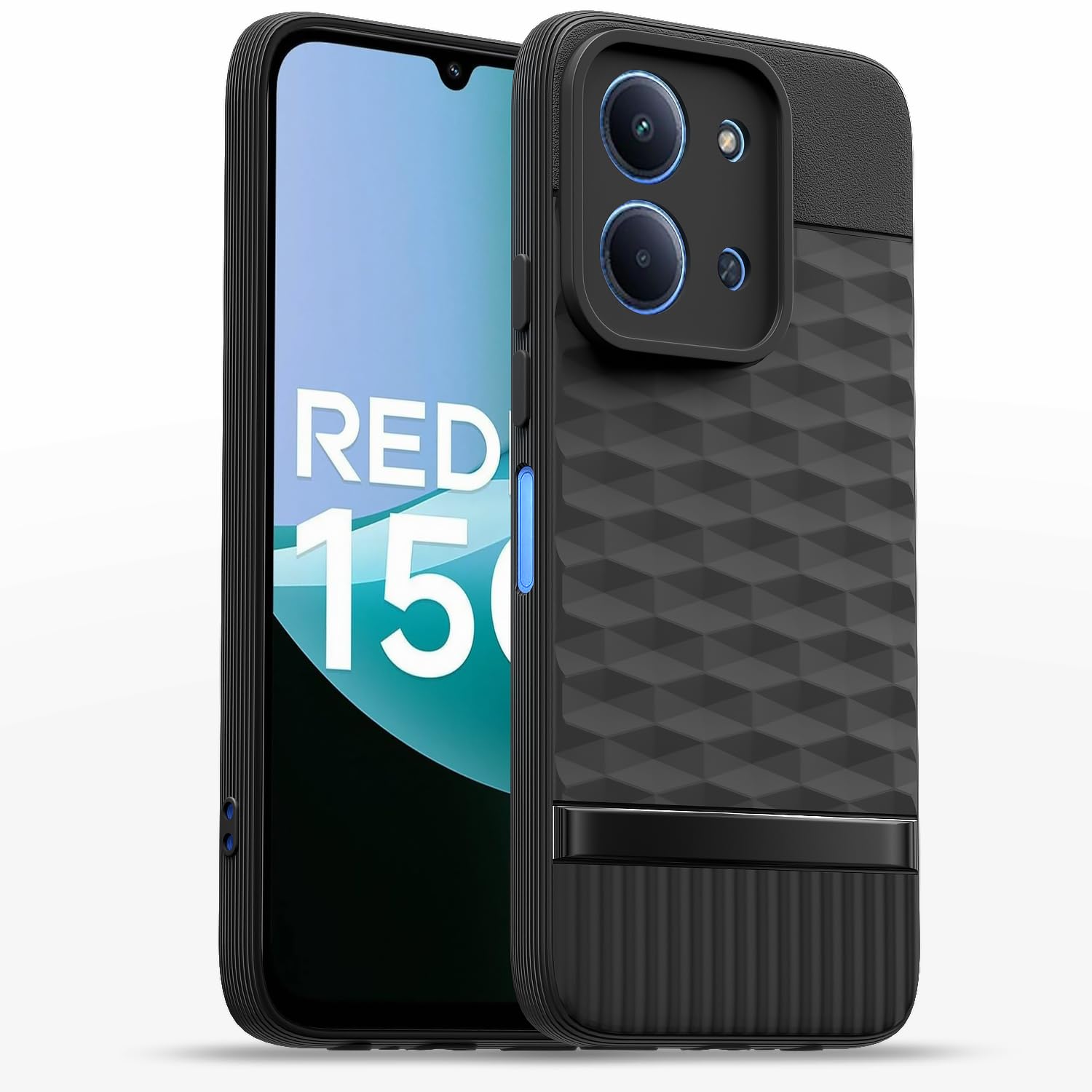 Pikkme Redmi 15C 5G Silicone black back cover