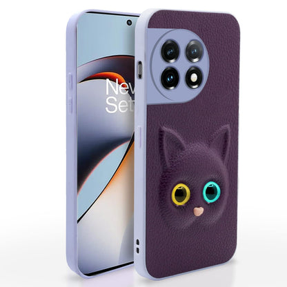 Purple OnePlus 11R Kitty Back Cover – Stylish and Protective Back Cover