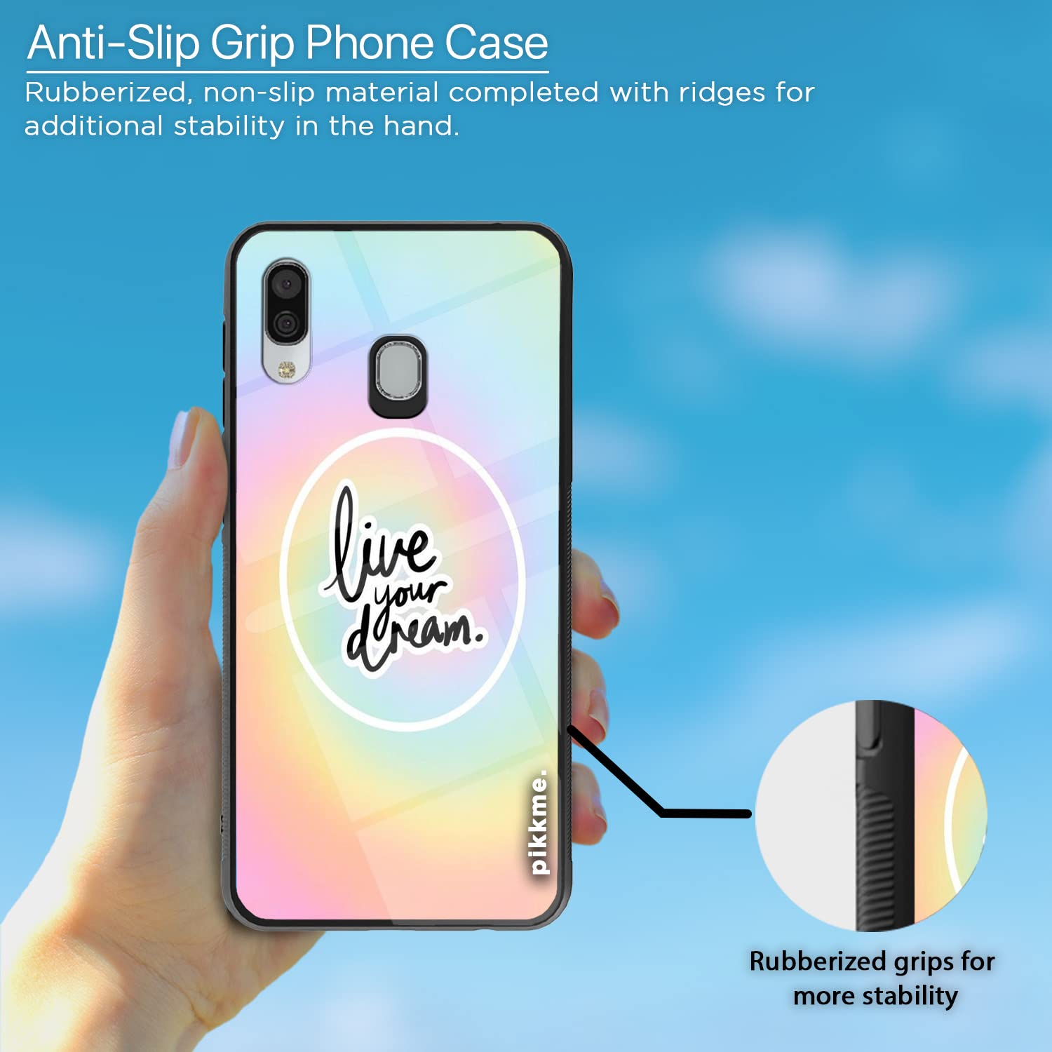 Samsung A20/A30/M10s back cover by Pikkme – photo 5