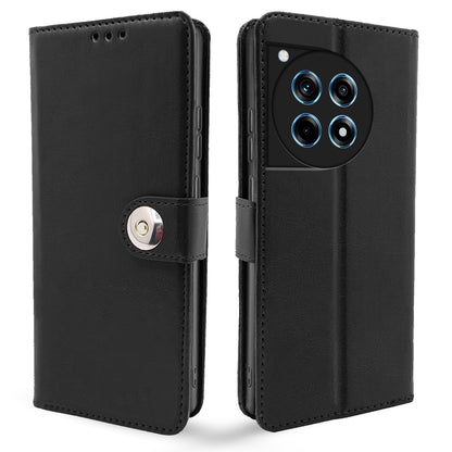 Black mobile flip cover for OnePlus 12R 5G – Pikkme