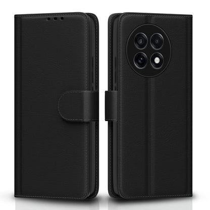 Black wallet flip cover for OnePlus 13R 5G – Pikkme