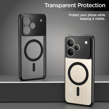 Pikkme black mag-safe mobile back cover for Realme P4 Pro 5G – photo 3