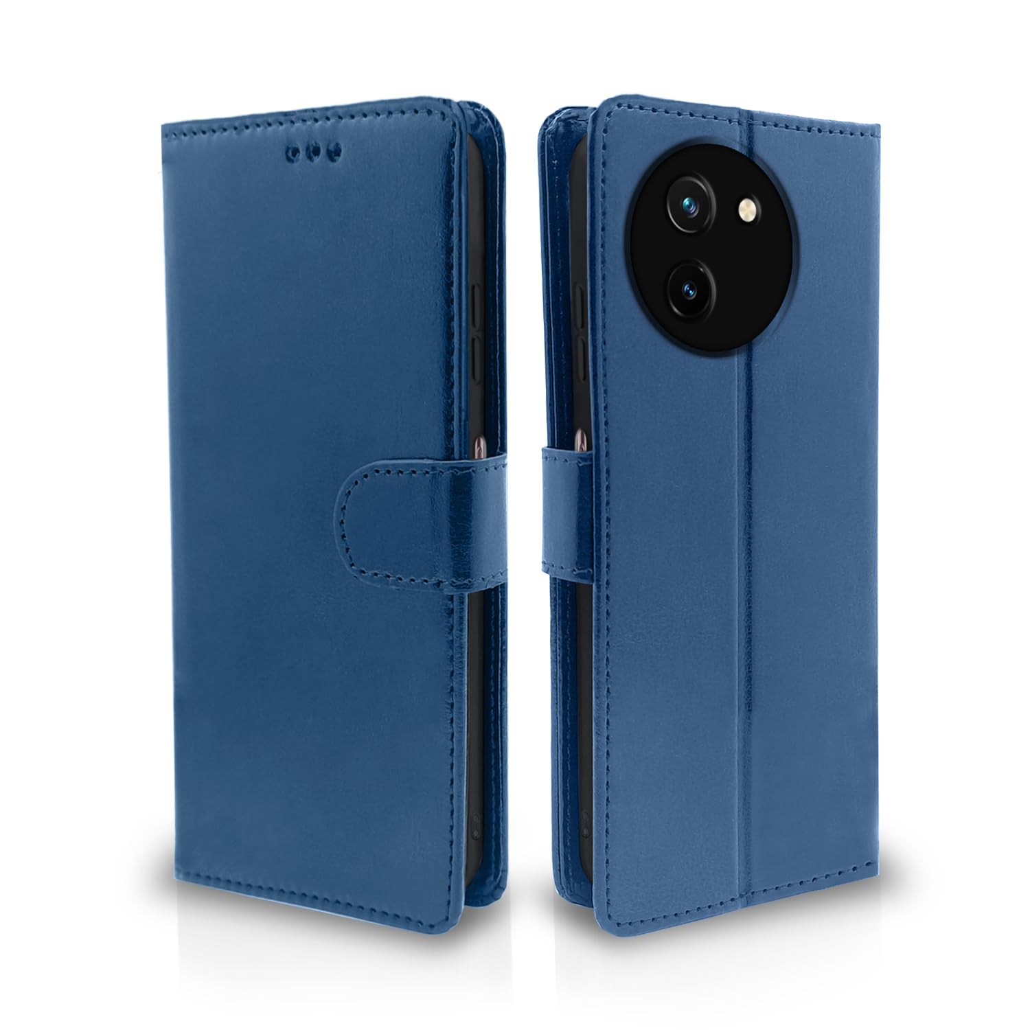 Pikkme blue Wallet flip case for Vivo T3x/Y200i 5G