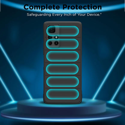 Pikkme Redmi Note 11T/Poco M4 Pro 5G black mobile back cover – photo 6