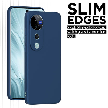 Pikkme Vivo V40/V40 Pro/T3 Ultra 5G Matte blue mobile back cover – photo 6