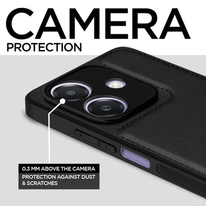 Pikkme Oppo A3x 5G / A3x 4G / A3 5G Leatherback Back Case | Brown