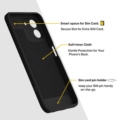 Ai+ Pulse 2 mobile cover in black by Pikkme – photo 6
