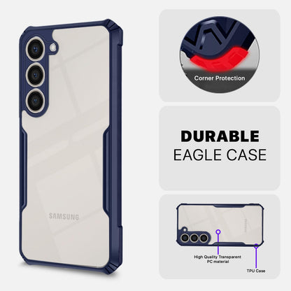 Samsung S23 5G Hybrid mobile cover in blue by Pikkme – photo 5
