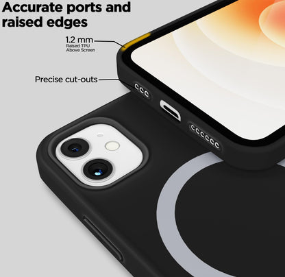 Pikkme iPhone 12/12 Pro Soft Silicone black mobile cover – photo 4