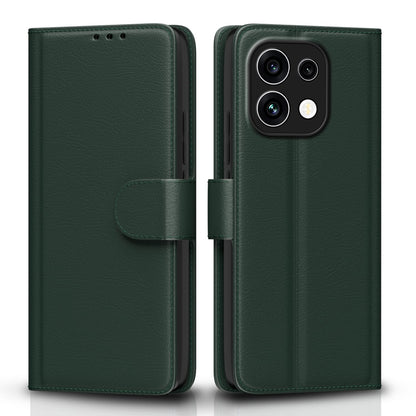 Pikkme green mobile flip cover for Oppo Reno 16c 5G