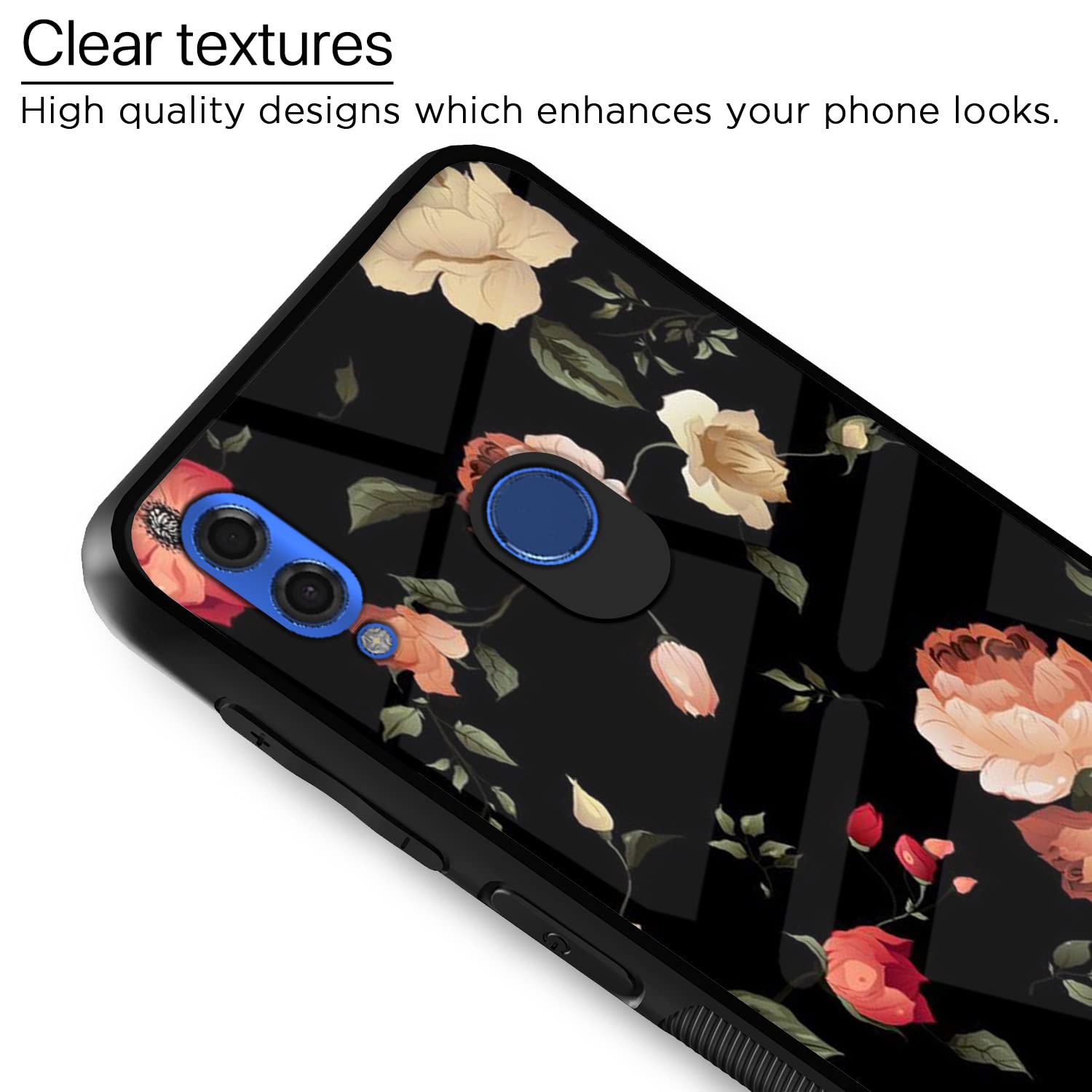 Pikkme Honor 10 Lite Flower mobile back cover – photo 4