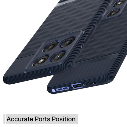 Pikkme Motorola Moto Edge 60 Stylus 5G Gencase Back Cover (Blue)