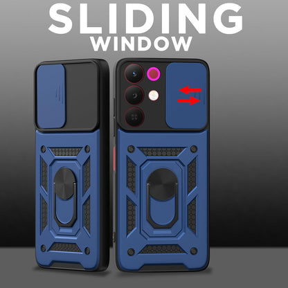 Pikkme blue D10 Camera Shield phone cover for Realme Narzo 90X 5G/C85 5G/15X 5G/360 – photo 2