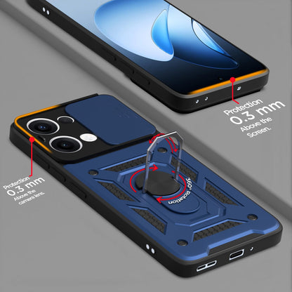 Oppo Reno 13 5G D10 Camera Shield phone cover in blue by Pikkme – photo 4