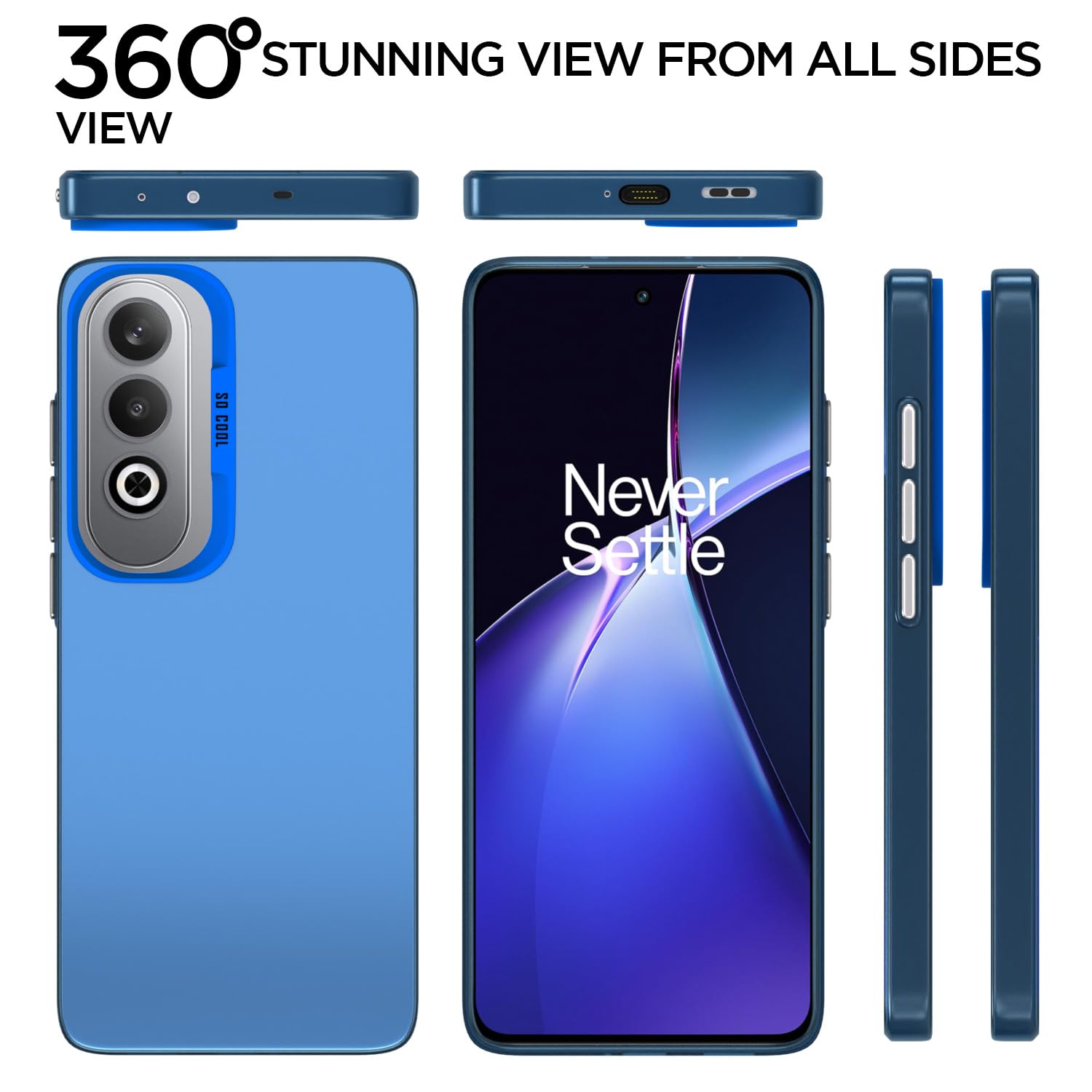 Blue back cover for OnePlus Nord CE 4 5G – Pikkme – photo 3
