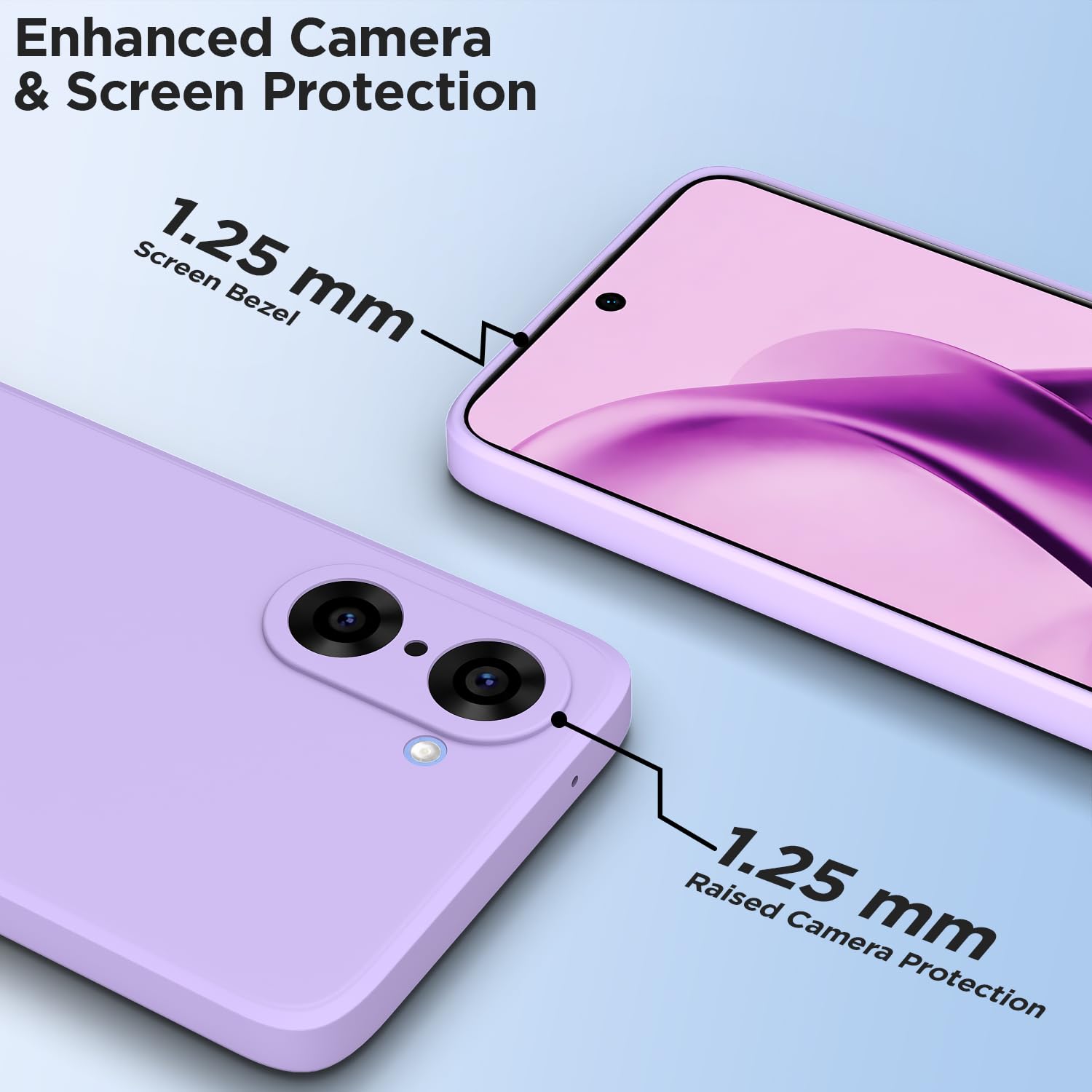 Pikkme purple Matte mobile back cover for OnePlus Nord CE 5 5G – photo 2