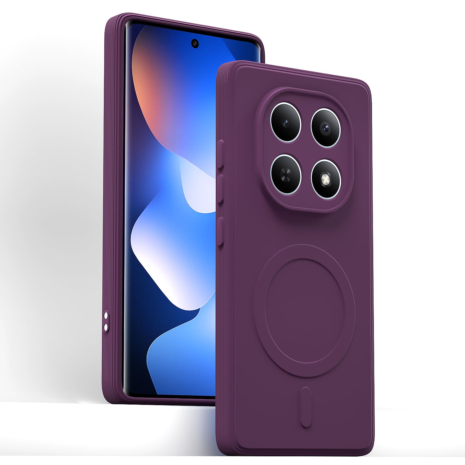 Redmi Note 15 5G MagSafe phone cover in purple by Pikkme – photo 2