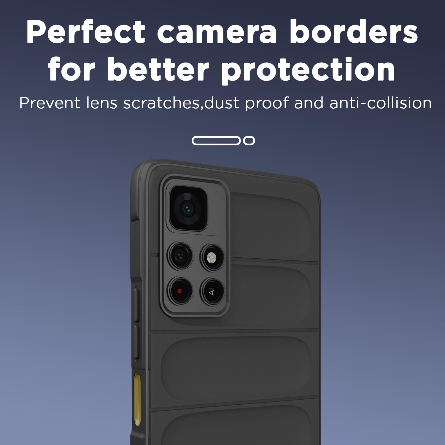 Pikkme black mobile back cover for Redmi Note 11T/Poco M4 Pro 5G – photo 5
