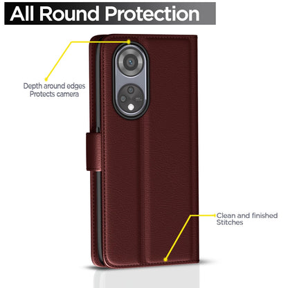 Pikkme brown flip case for Oppo Reno 8T 5G – photo 4