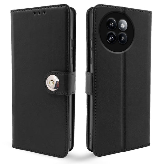 Pikkme Xiaomi Civi 4 Pro 5G, Xiaomi 14 Civi 5G Button Flip Cover (Black)