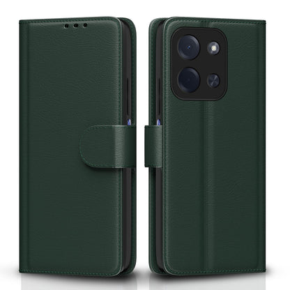 Pikkme green Wallet flip case for Poco C85 5G