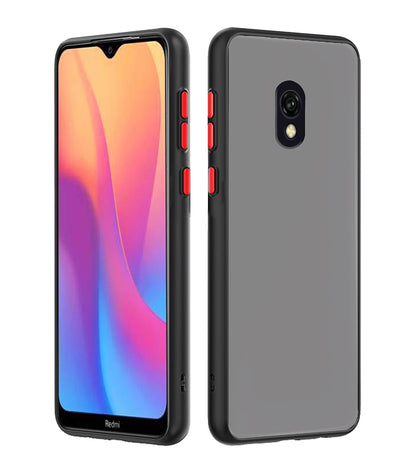 Pikkme Redmi 8A black mobile cover