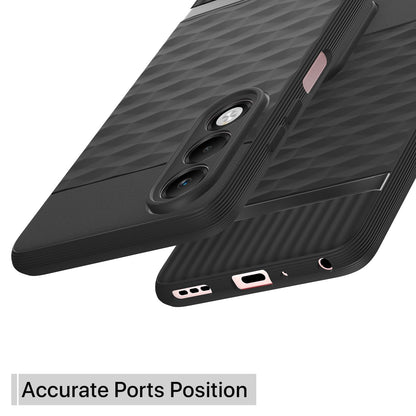 Pikkme Oppo K13x 5G Shockproof Soft Flexible Gencase Back cover (Black)