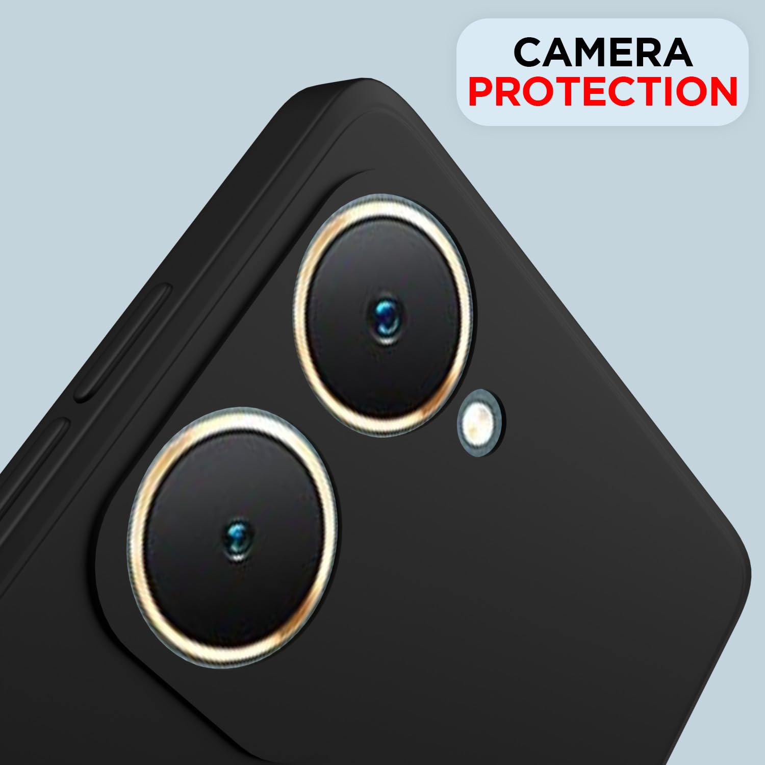Pikkme Vivo Y03 black mobile back cover – photo 5
