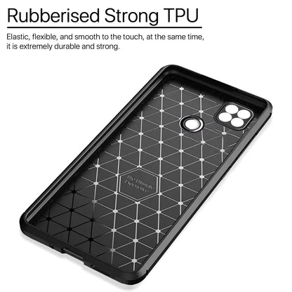 Redmi 10A/9/9C, Poco C31 Carbon back cover in black by Pikkme – photo 7